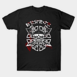 Bloody Warrior Viking Skull, norse T-Shirt